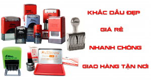 Khắc dấu đẹp giá rẻ - Dịch vụ khắc dấu online uy tín nhanh chóng